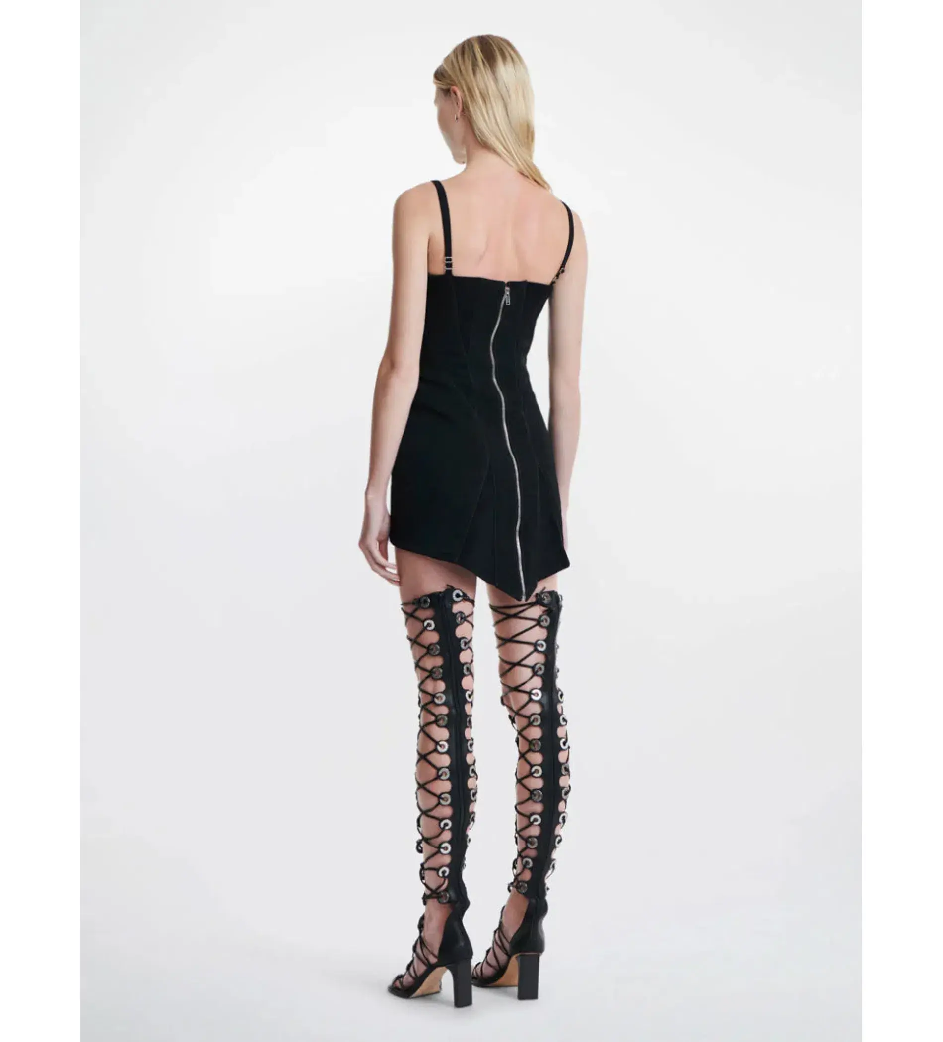 Dion Lee Fine Fork Mini Dress Size 8 - Image 2