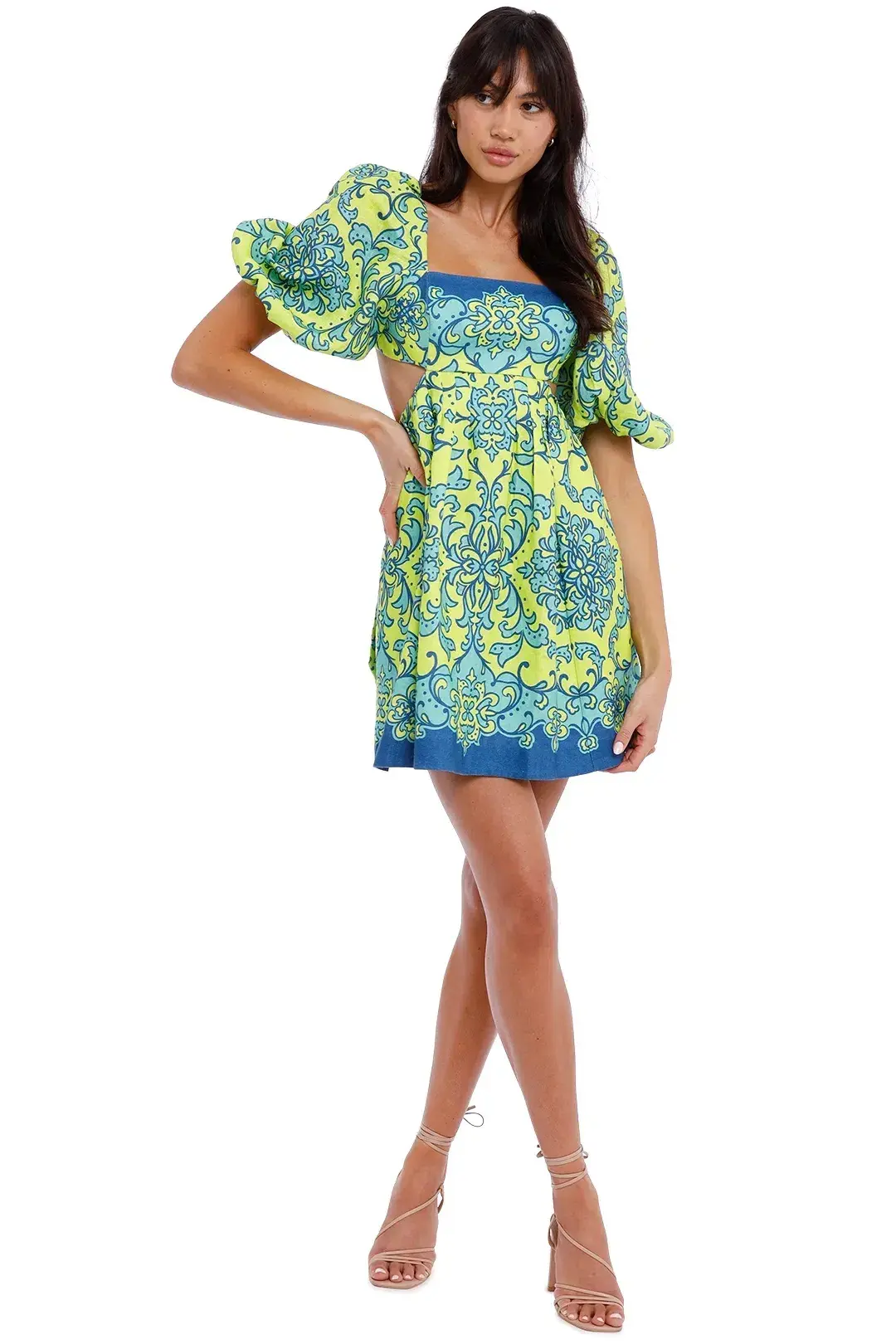 Zimmermann Nina Cut Out Dress Size 8 - Image 1