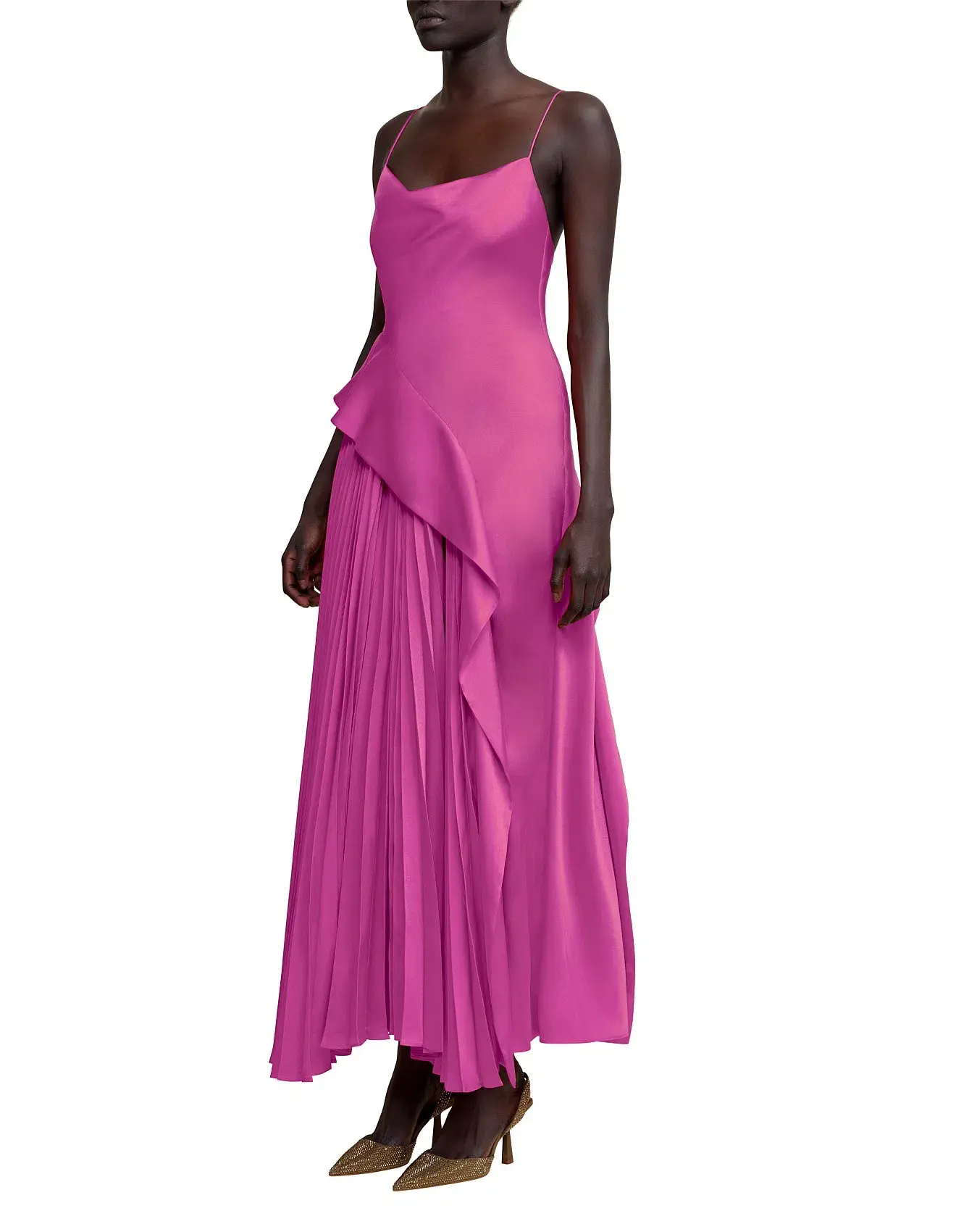 ACLER Magenta Osullivan Dress Maxi Size AU 12 - Image 2