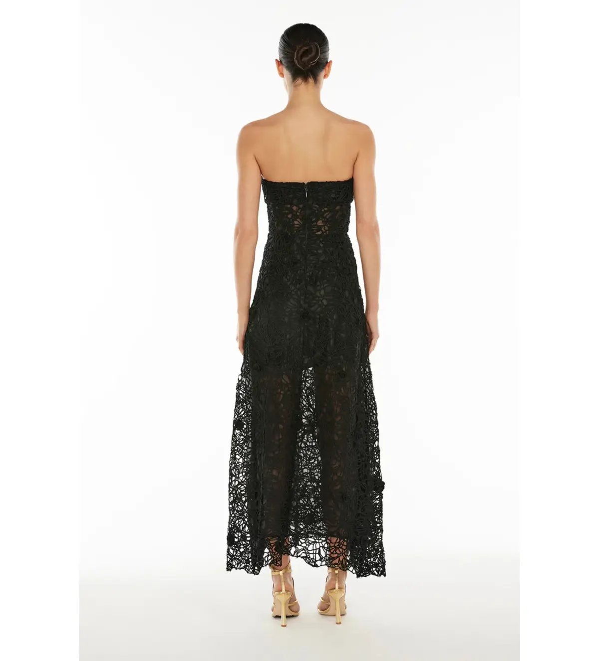 Manning Cartell Tea Ceremony Maxi Dress Black Size 10 - Image 3