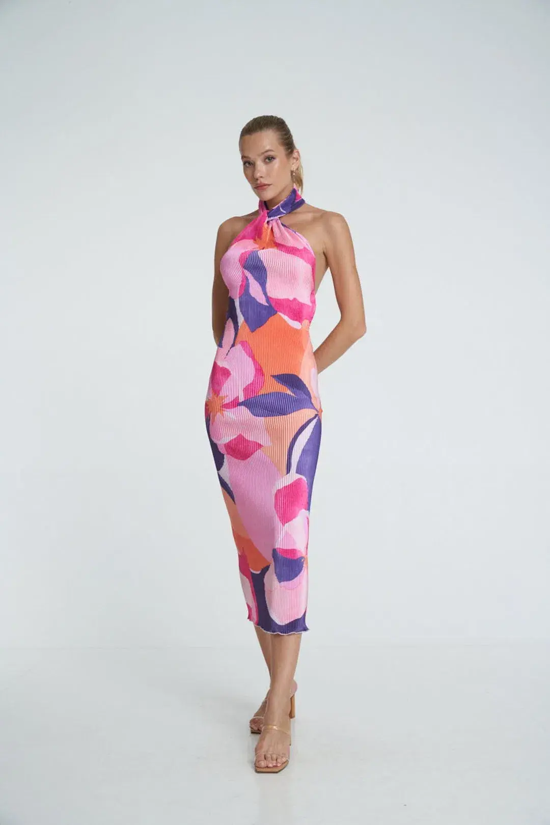L'Idee Klum Gown Capri Multi Size 6 - Image 1