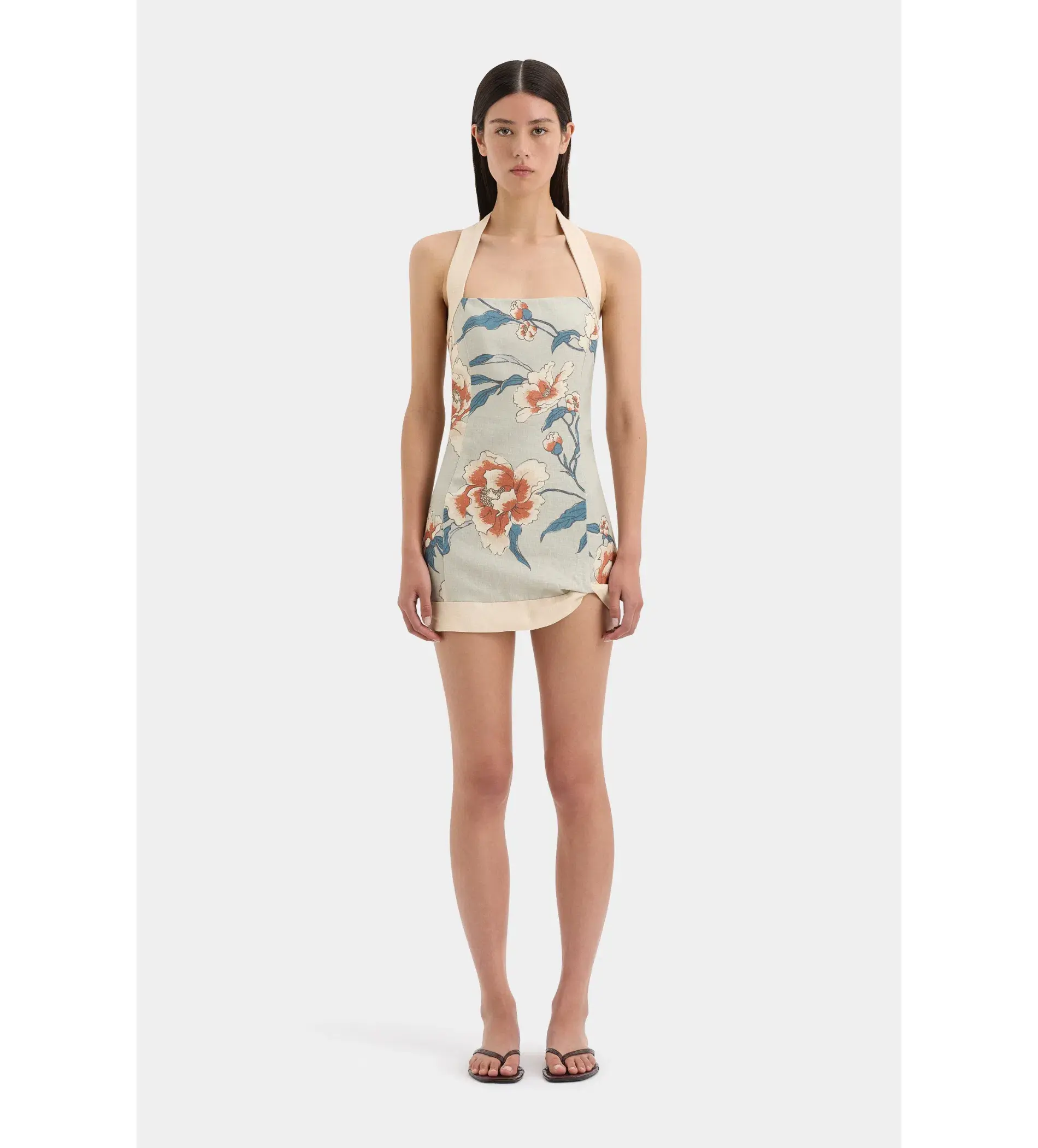 Sir The Label Roisin Mini Dress Bloom Floral Size 10/M - Image 1