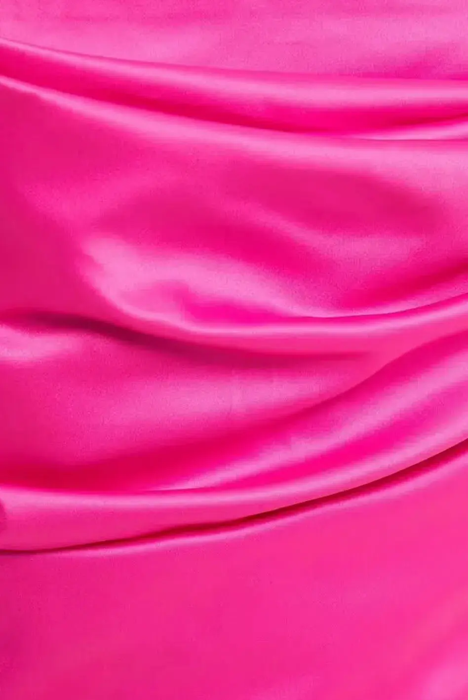 De La Vali Women's Frisco Silk Satin Dress Bright Pink Size 8  for rent on The Volte - main image