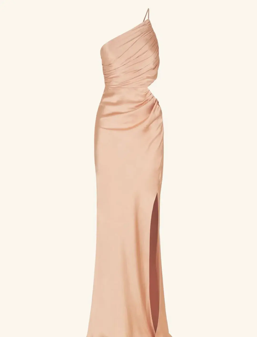 Shona Joy La Lune Asymmetrical Maxi in Desert Rose Size AU 10 for rent on The Volte - main image