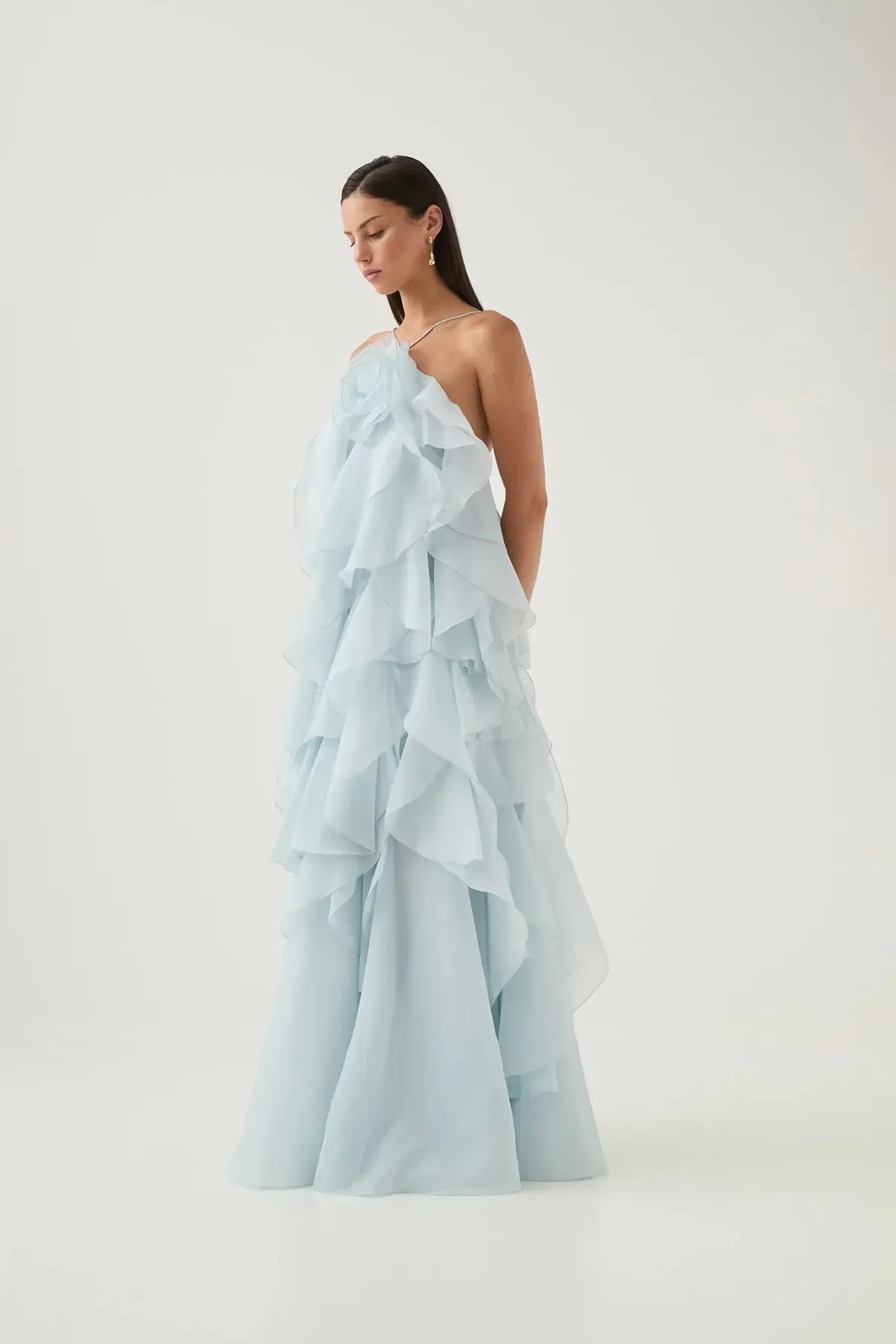 Aje Pandorea Layered Maxi Dres Size 8 - Image 3