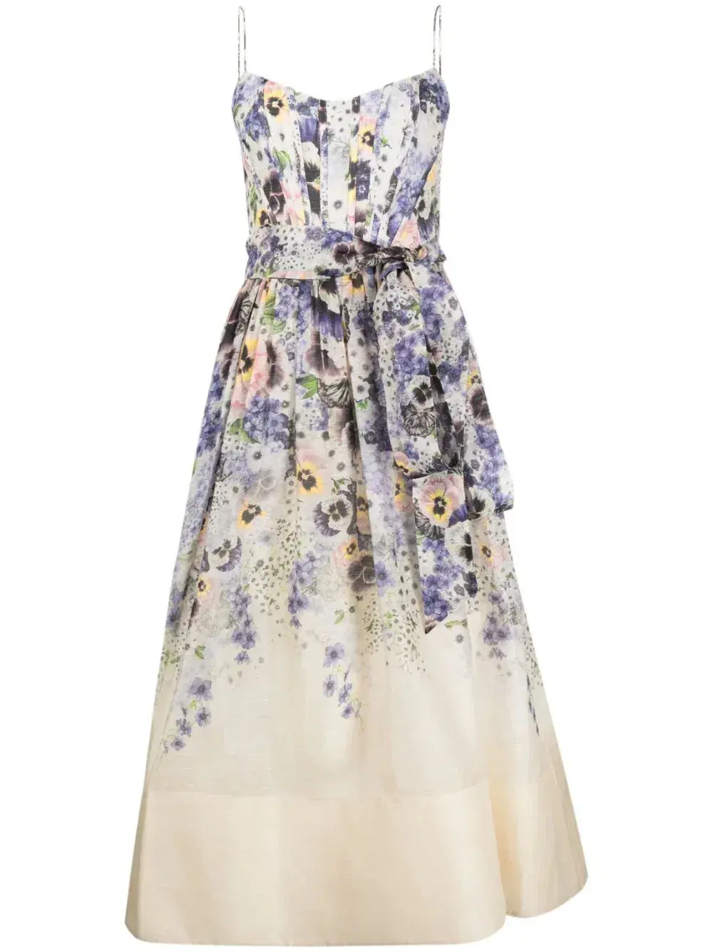 Zimmermann Tama Corset Midi Dress - Image 2