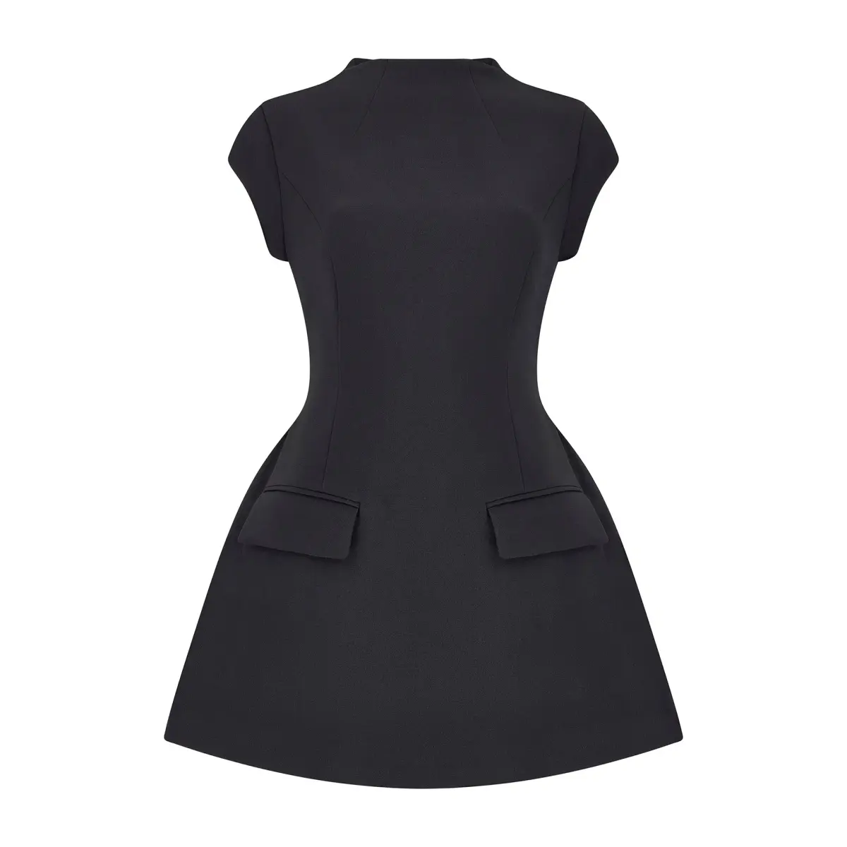 Odd Muse The Ultimate Muse Cap Sleeve Mini Dress Black Size S / AU 8 - Image 4