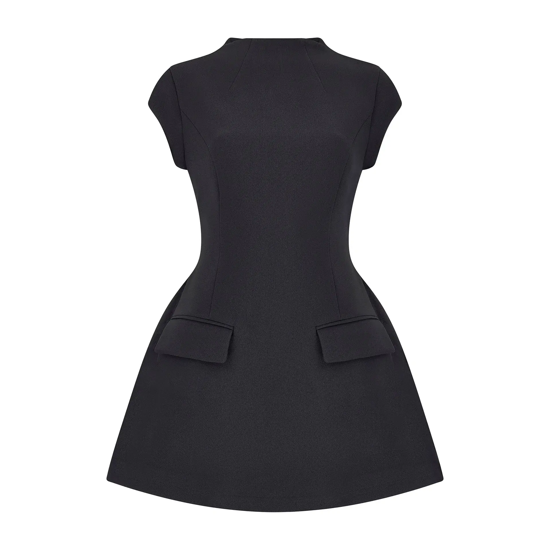 Odd Muse The Ultimate Muse Cap Sleeve Mini Dress Black Size S / AU 8 - Image 4