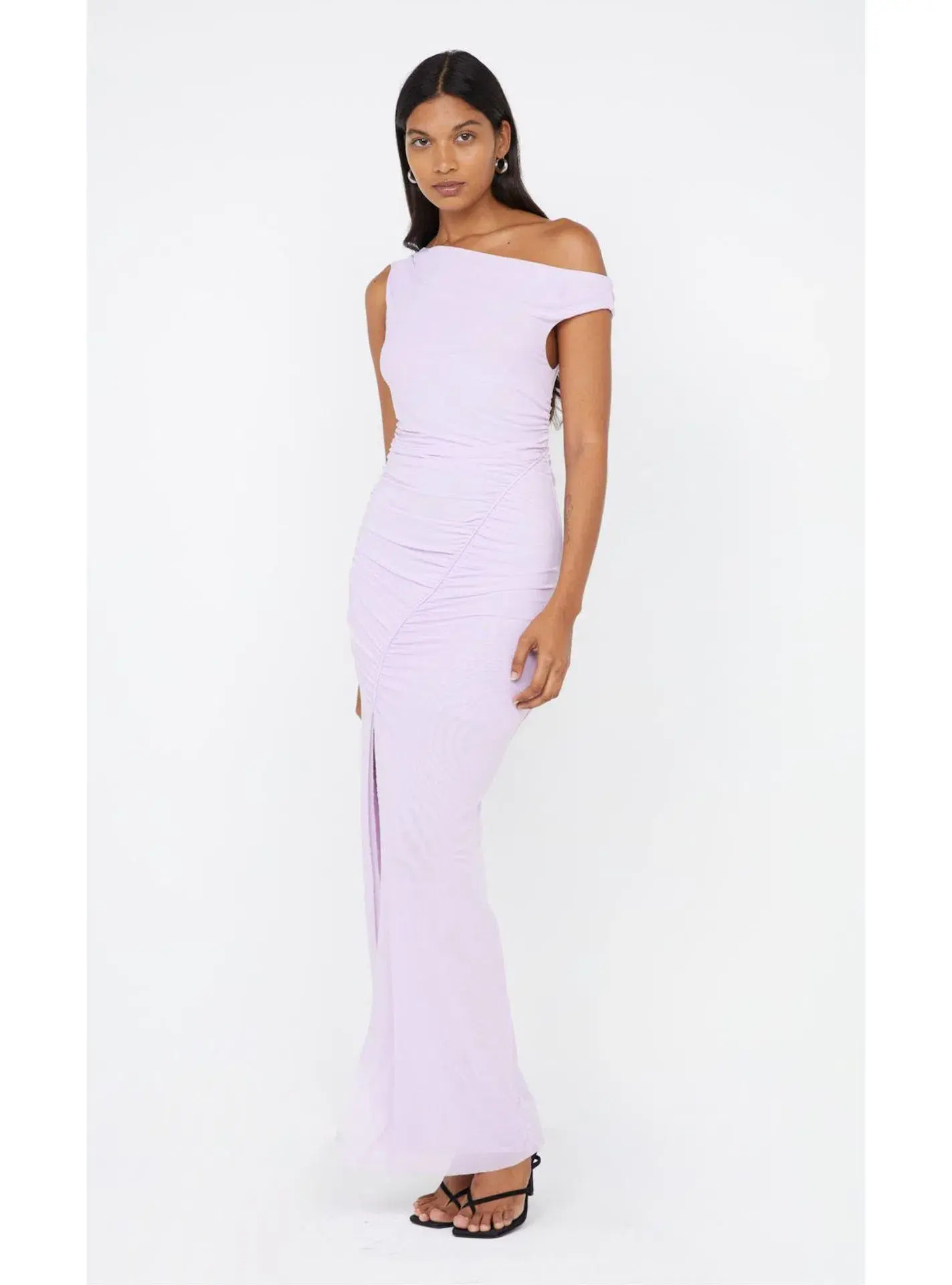 Bec & Bridge Sania Asym Dress Lilac Size 8 - Image 1