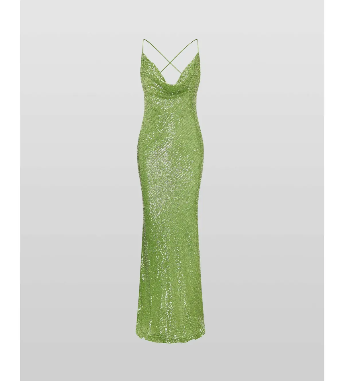 Rat & Boa Gaia Dress Green Sequin Size Small - Image 6
