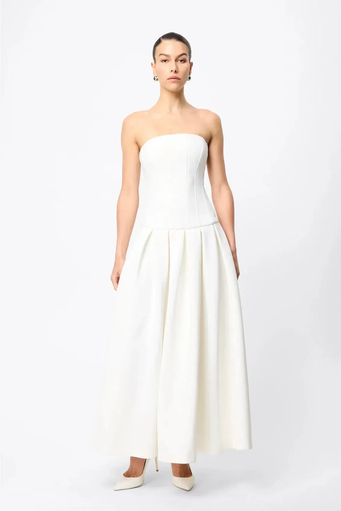 Mossman Enchant Maxi Dress White Size 8 - Image 1