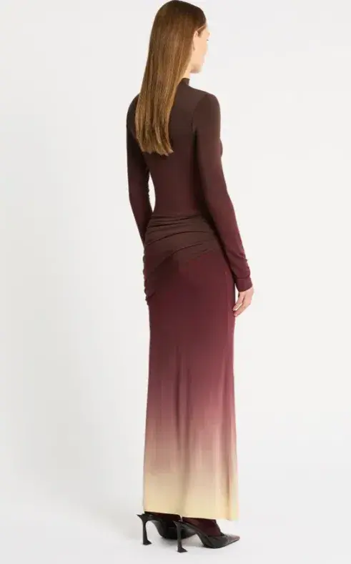 Sass & Bide Lifeform Jersey Maxi Dress Size 10 - Image 3