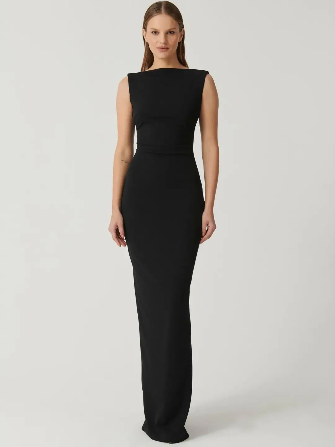 Effie Kats Verona Gown Black Size M/10 for rent on The Volte - main image