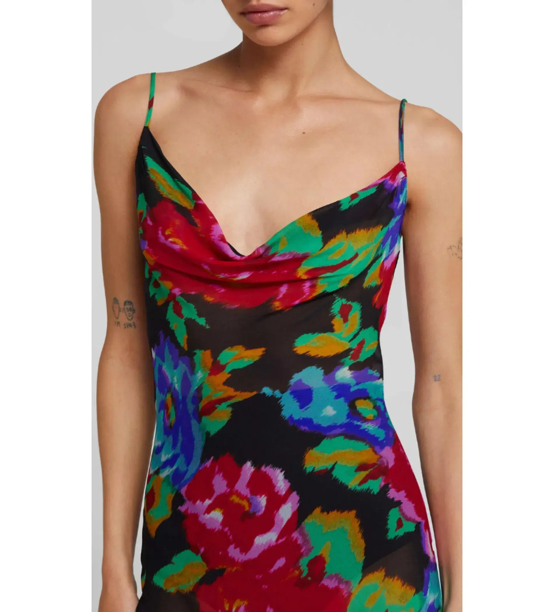 Rat & Boa Casablanca Dress Floral Size XL/Au 14 - Image 2