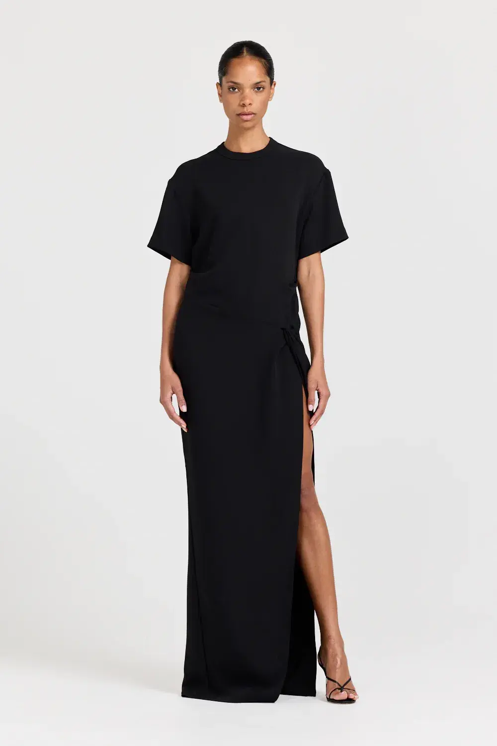 Henne Avila Dress Black Maxi Size 12 - Image 2