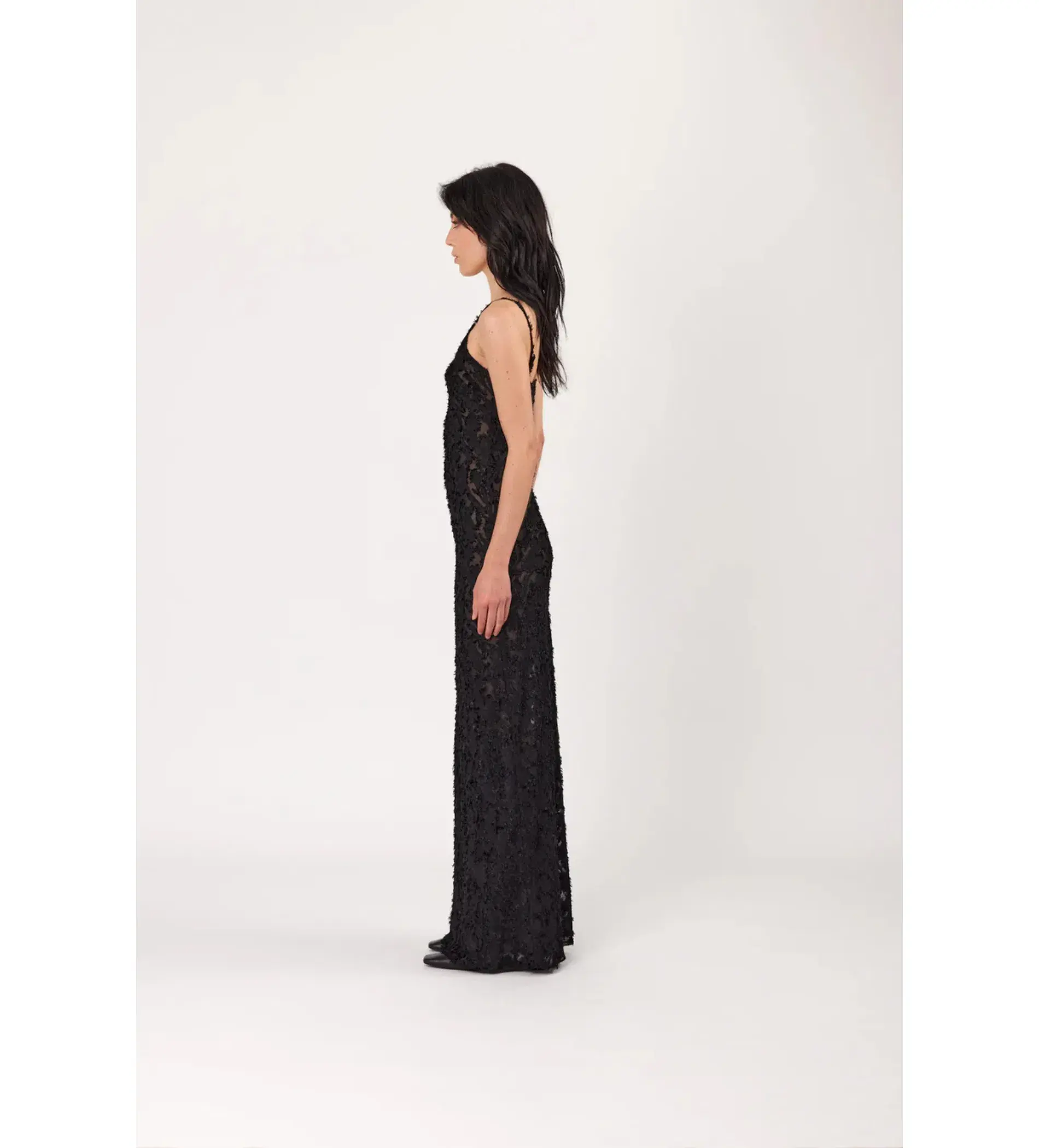 Remain Willow Slip Dress Black AU 8  - Image 2