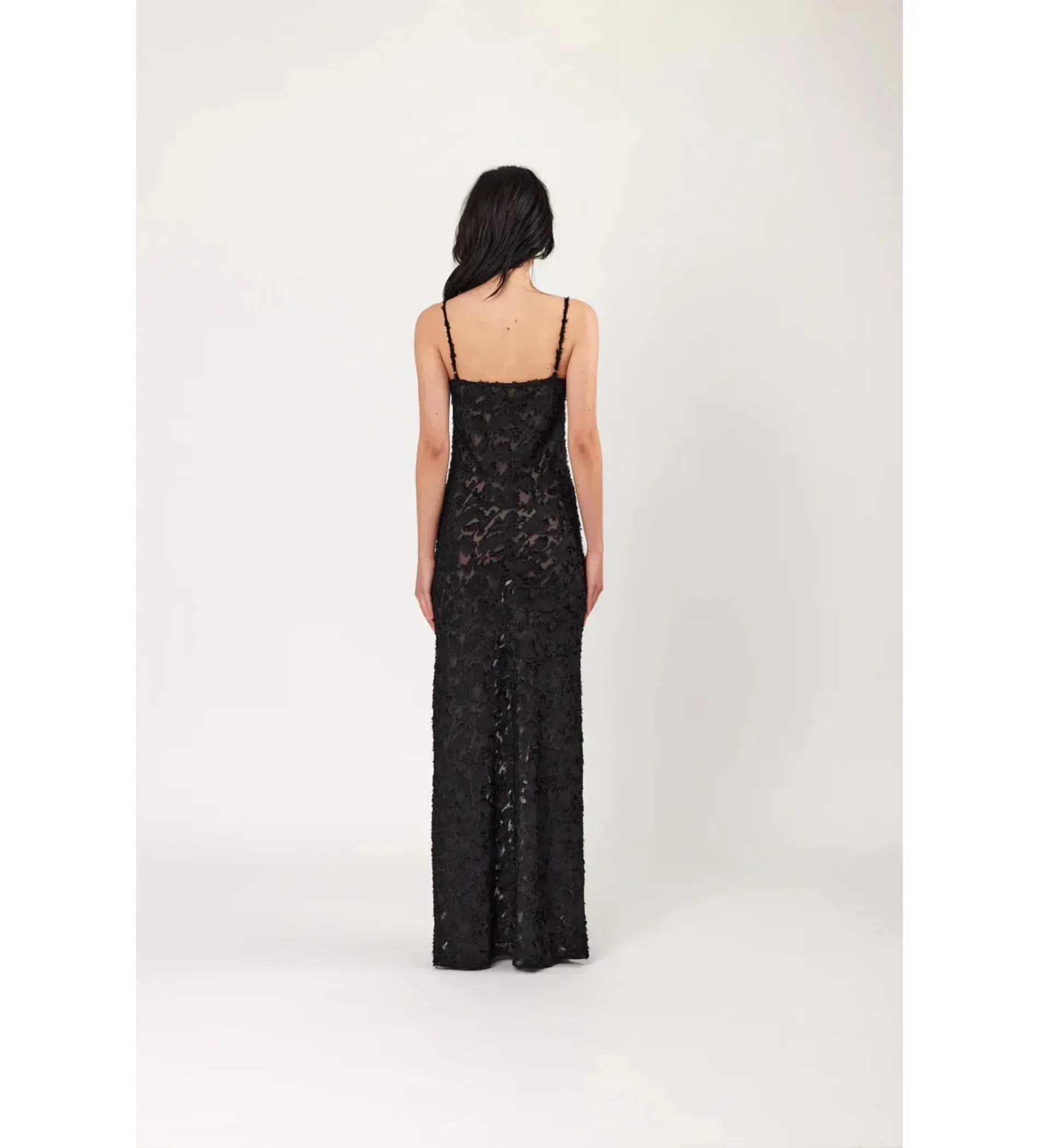 Remain Willow Slip Dress Black AU 8  - Image 3