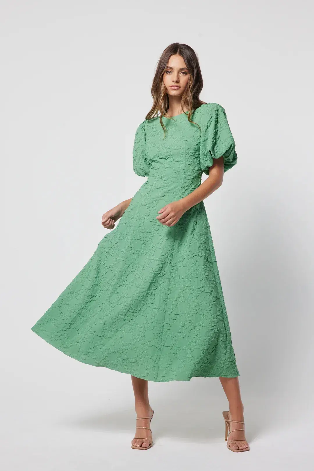 Elliatt Volkgarten Dress Jade Midi Size AU 8 - Image 4