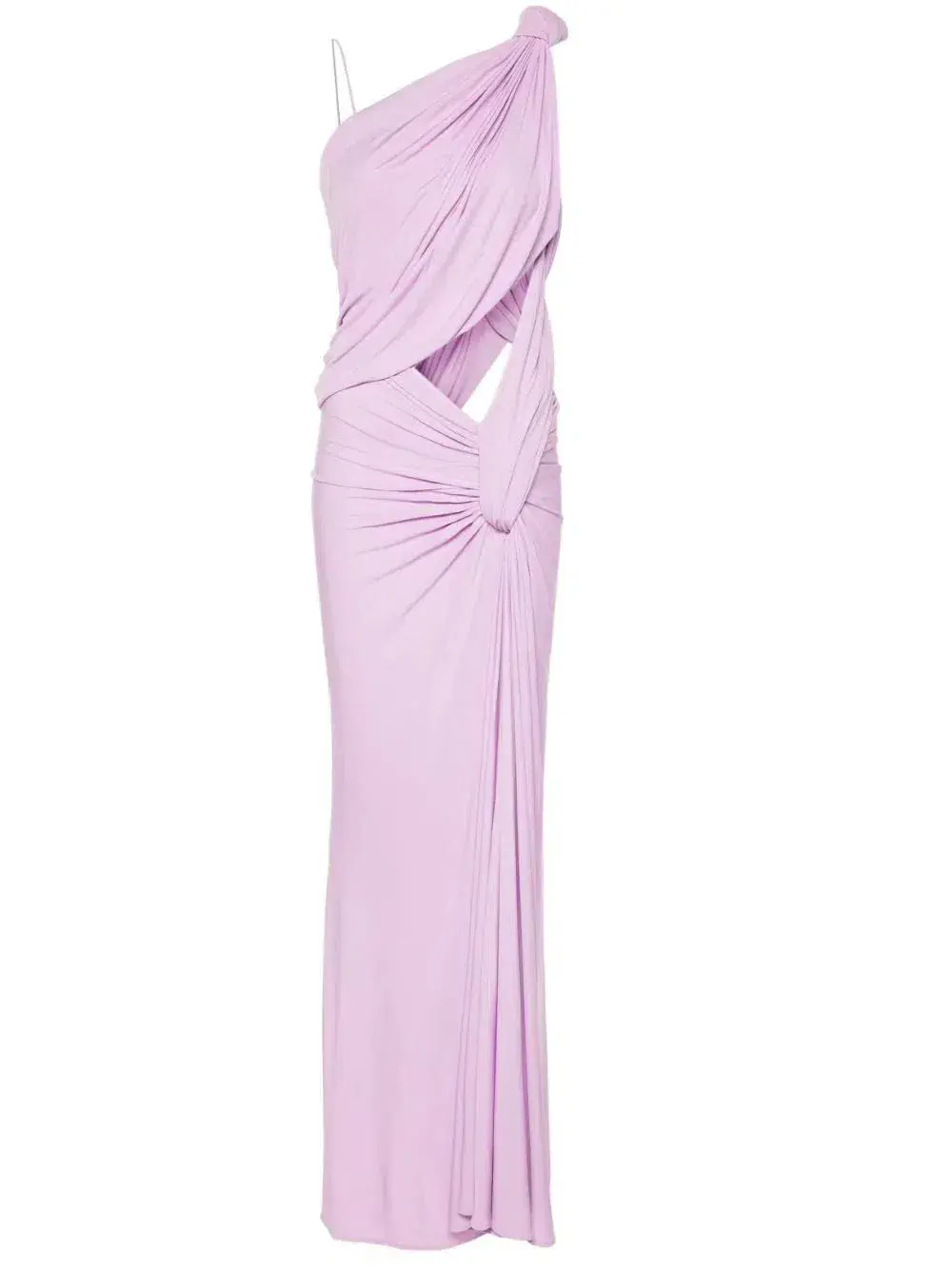 Christopher Esber Twisted Lever Maxi Dress Pink Size 8 - Image 5