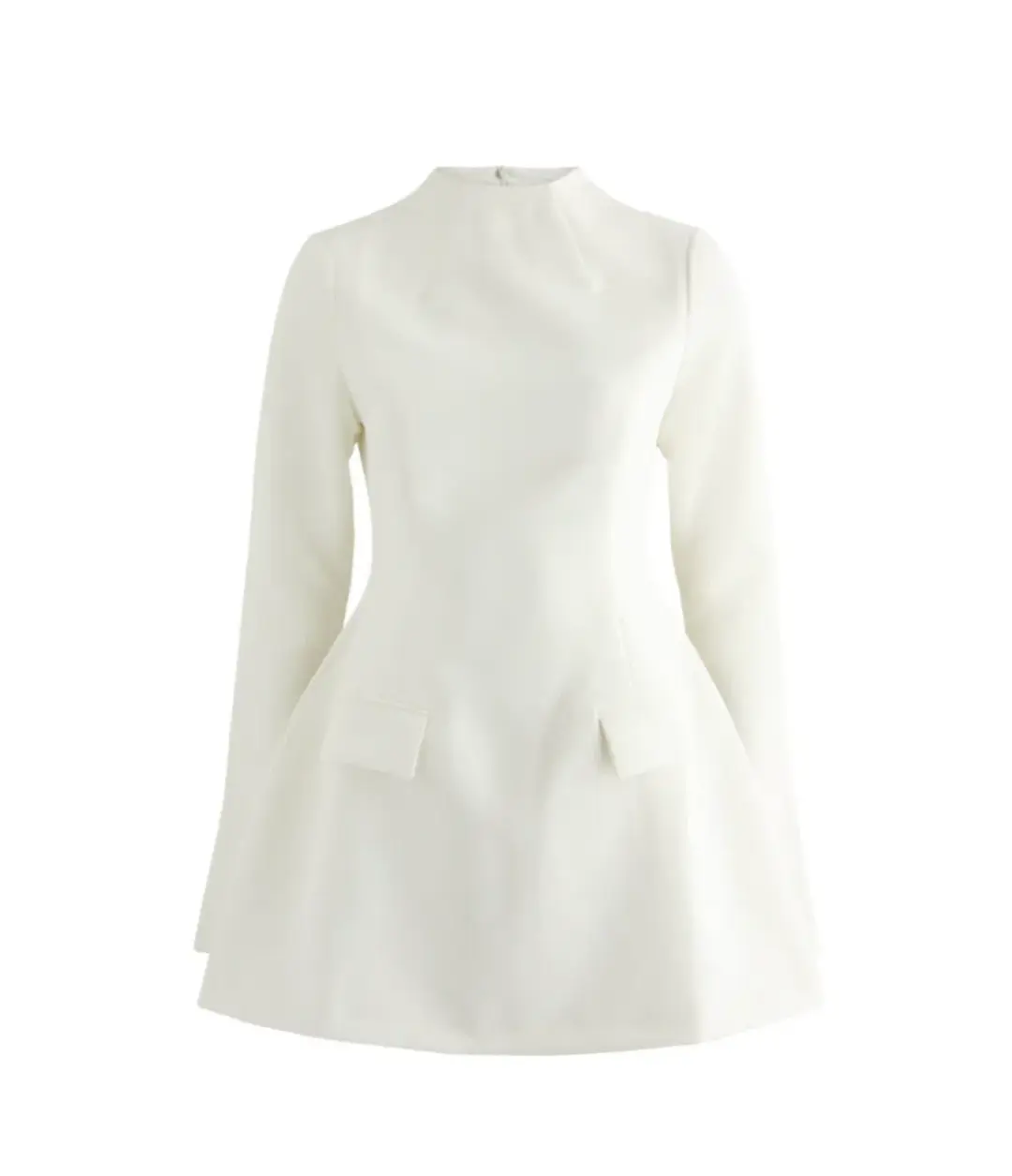 Odd Muse The Ultimate Muse Split Sleeve Mini Dress White Size L / AU 12 for rent on The Volte - main image