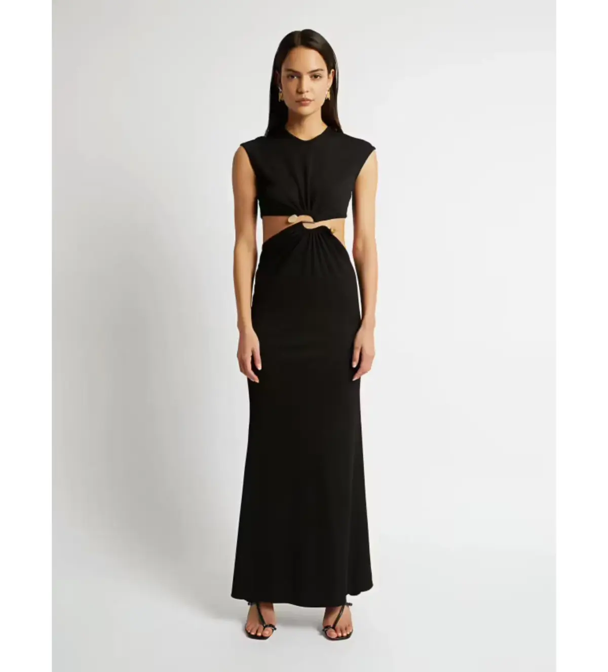Christopher Esber Disorted Quartz Split Tank Maxi Dress Size 8/S - Image 1