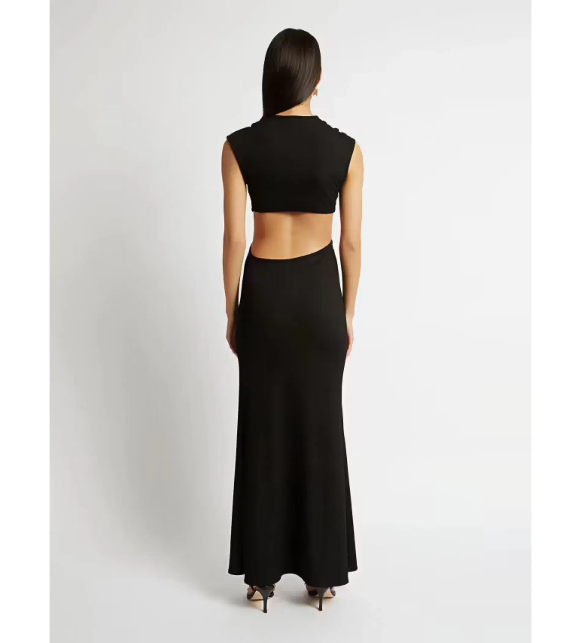 Christopher Esber Disorted Quartz Split Tank Maxi Dress Size 8/S - Image 3
