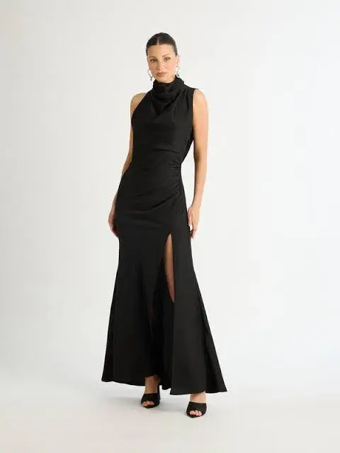 Sheike Venus Maxi Dress Black Size 16 - Image 5