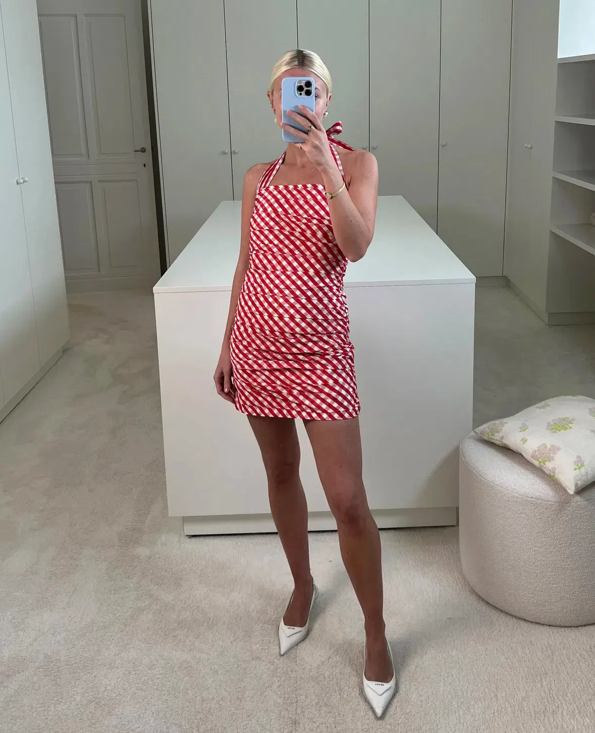 Bernadette Kitty Mini Dress - Image 1