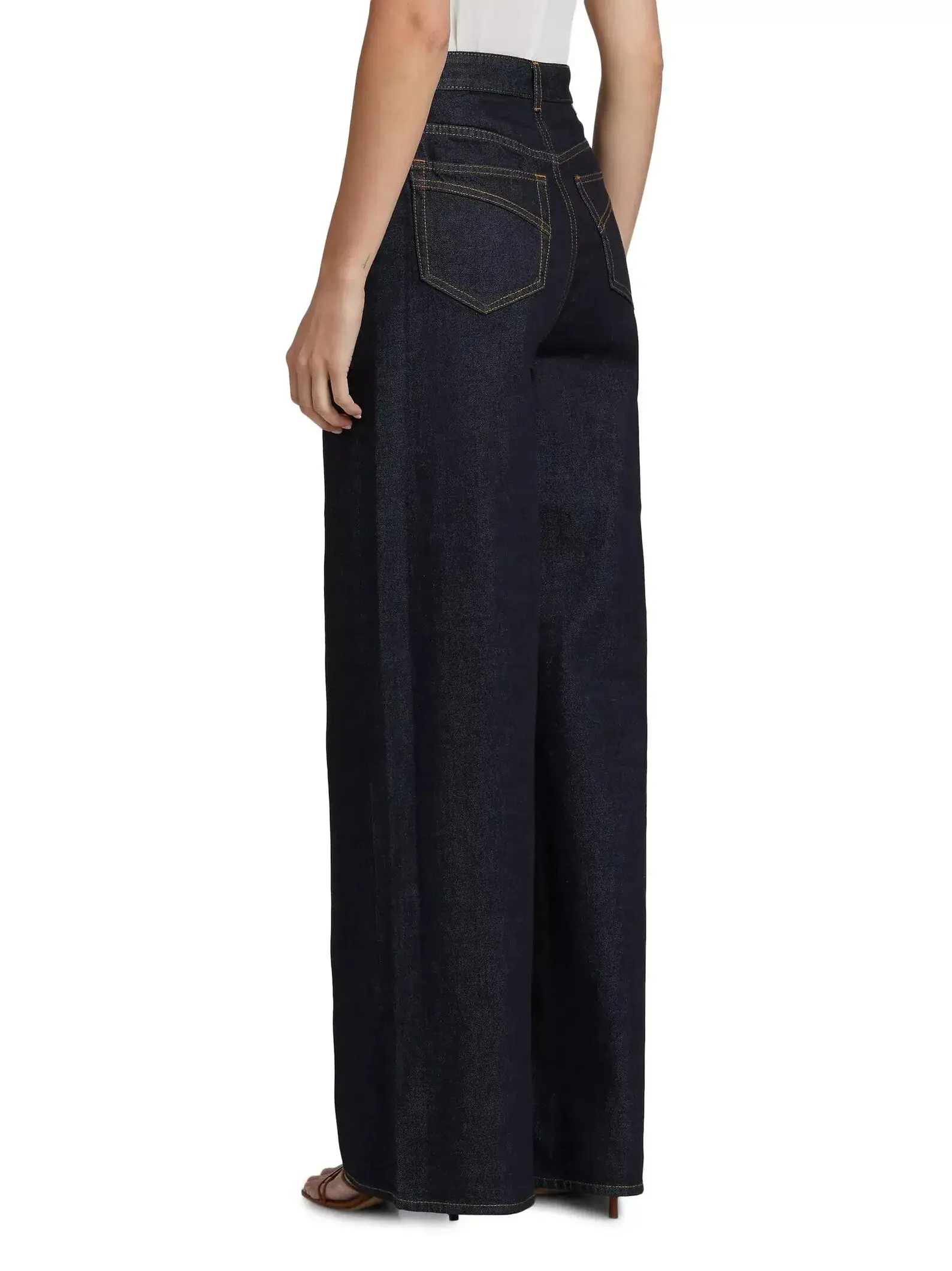 ZIMMERMANN CRUSH STRAIGHT JEAN BLUE SIZE 10 - Image 2