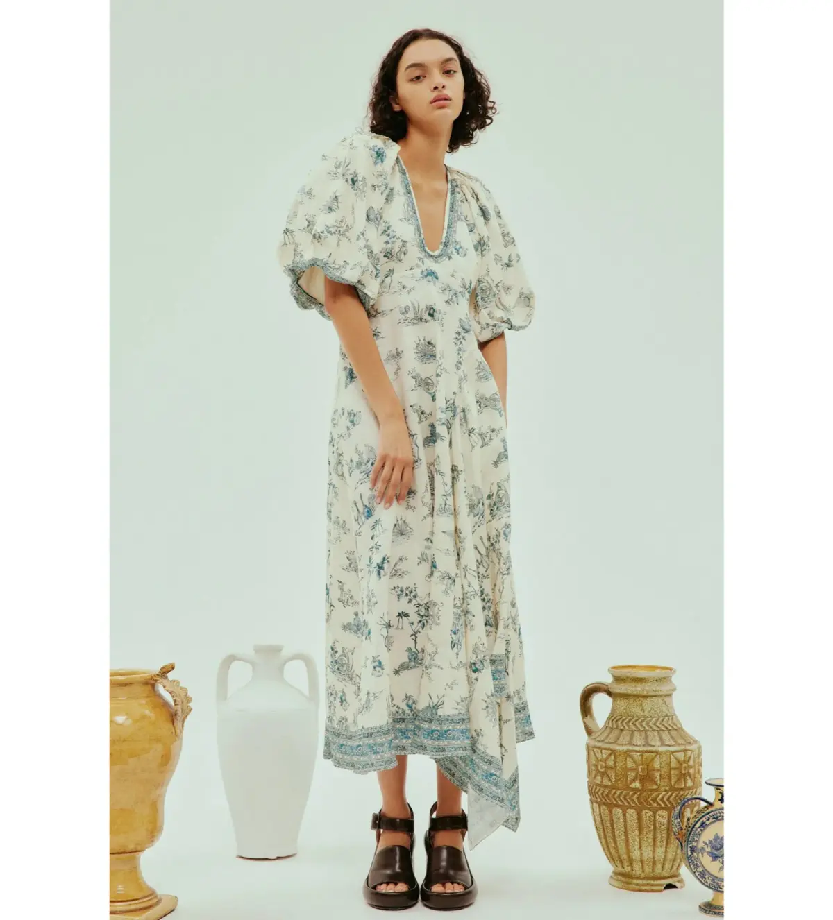 Alemais Casa Midi Dress Size AU 8 - Image 1