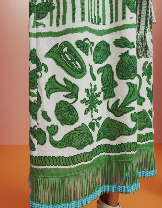 Alemais Lulu Sleeveless Midi Dress AU Size 6 - Image 3