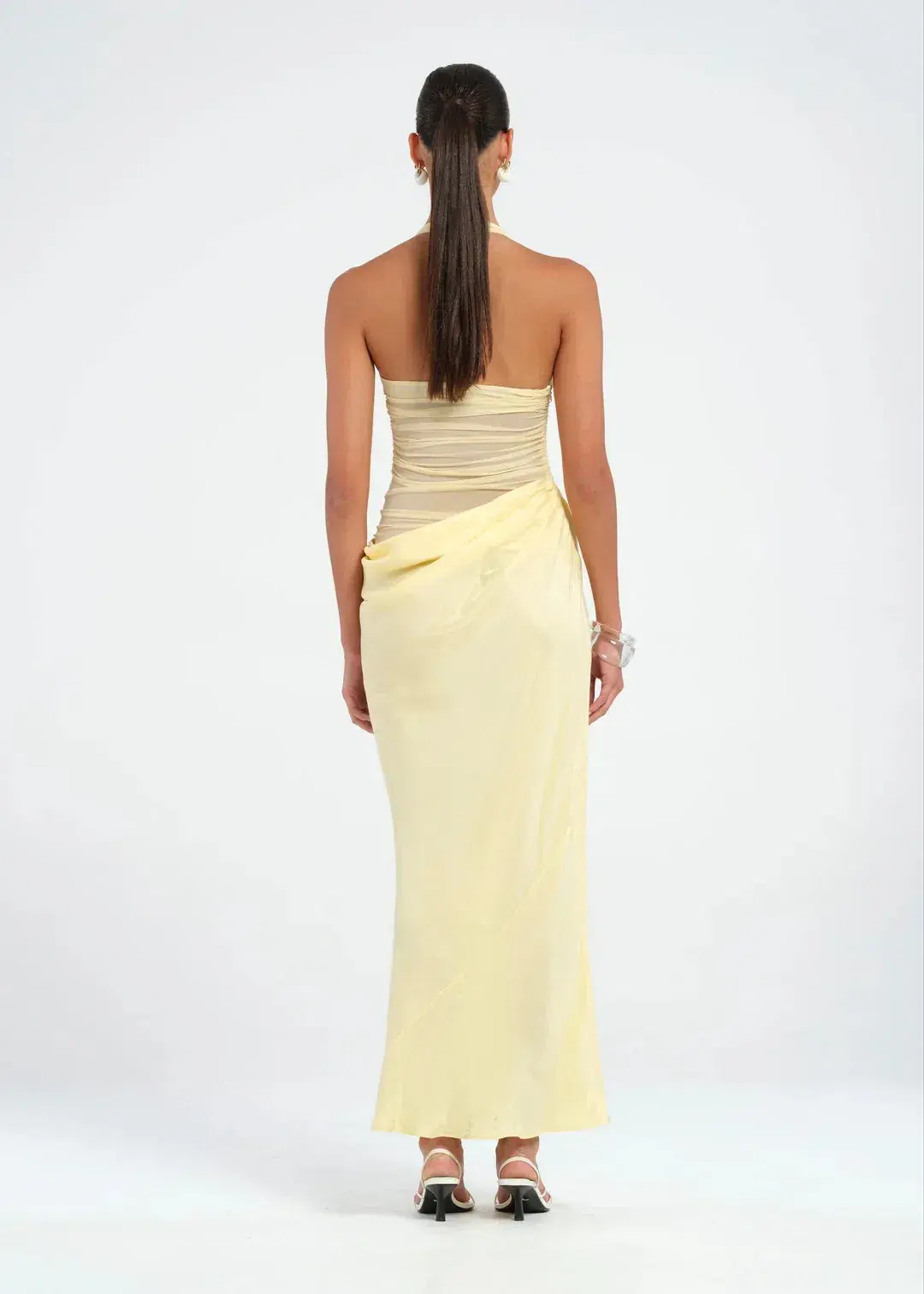 Benni Gina Maxi Dress Butter Size 8 - Image 2