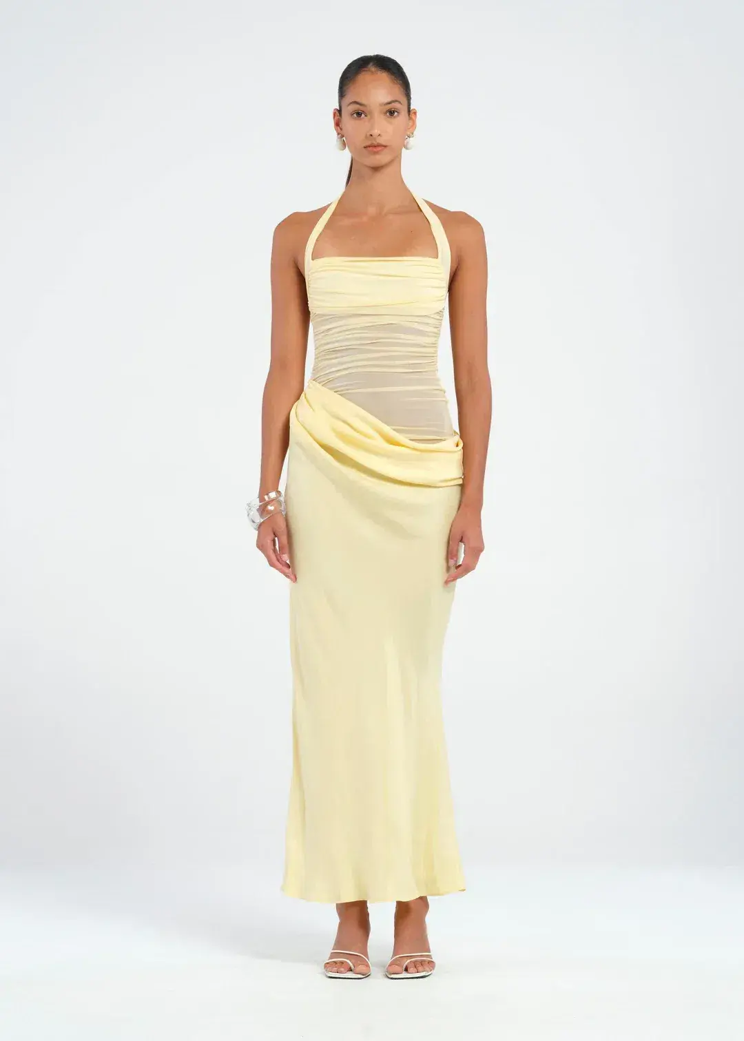 Benni Gina Maxi Dress Butter Size 8 - Image 1