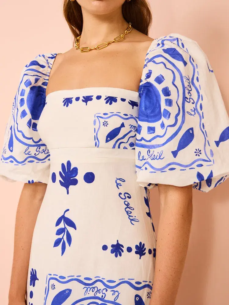 By Nicola Camille S/S Maxi Dress In Le Soleil Size 8  - Image 2