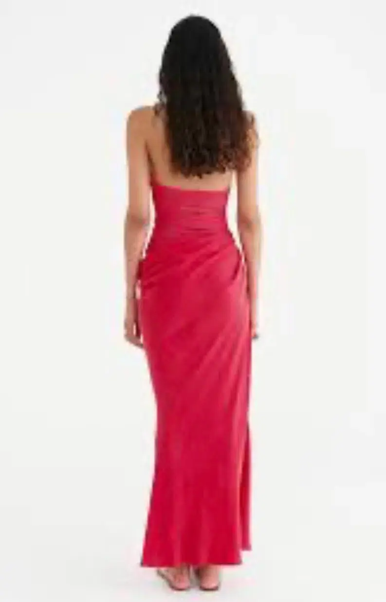 Benni Gina Maxi Dress Watermelon Size 6 - Image 4