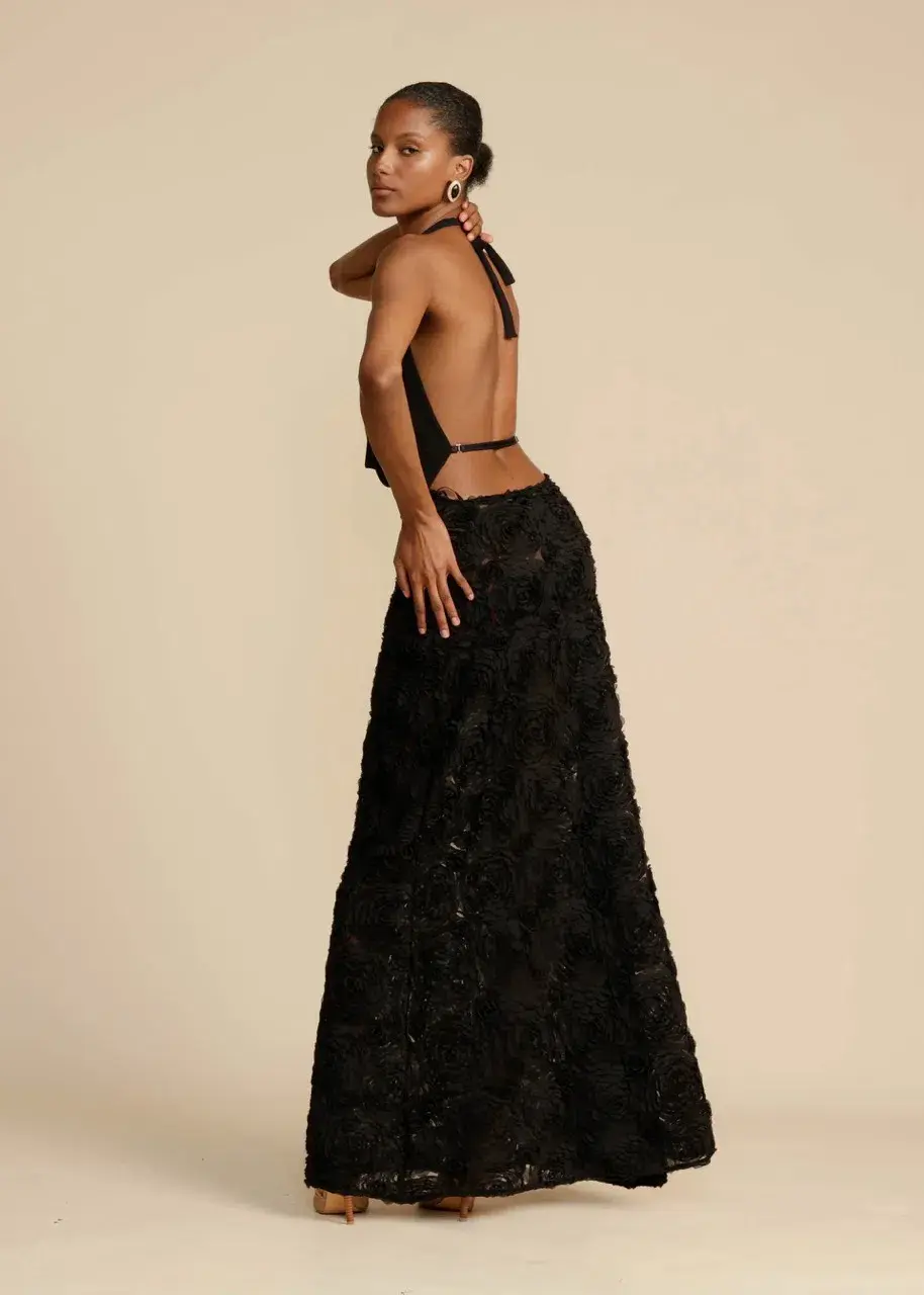 Arcina Ori Adriana Dress Black AU 10 for rent on The Volte - main image