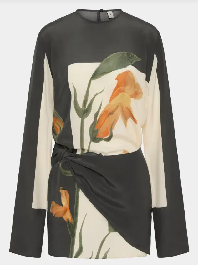 Sir The Label Constance Mini Dress Print Size 12 - Image 5