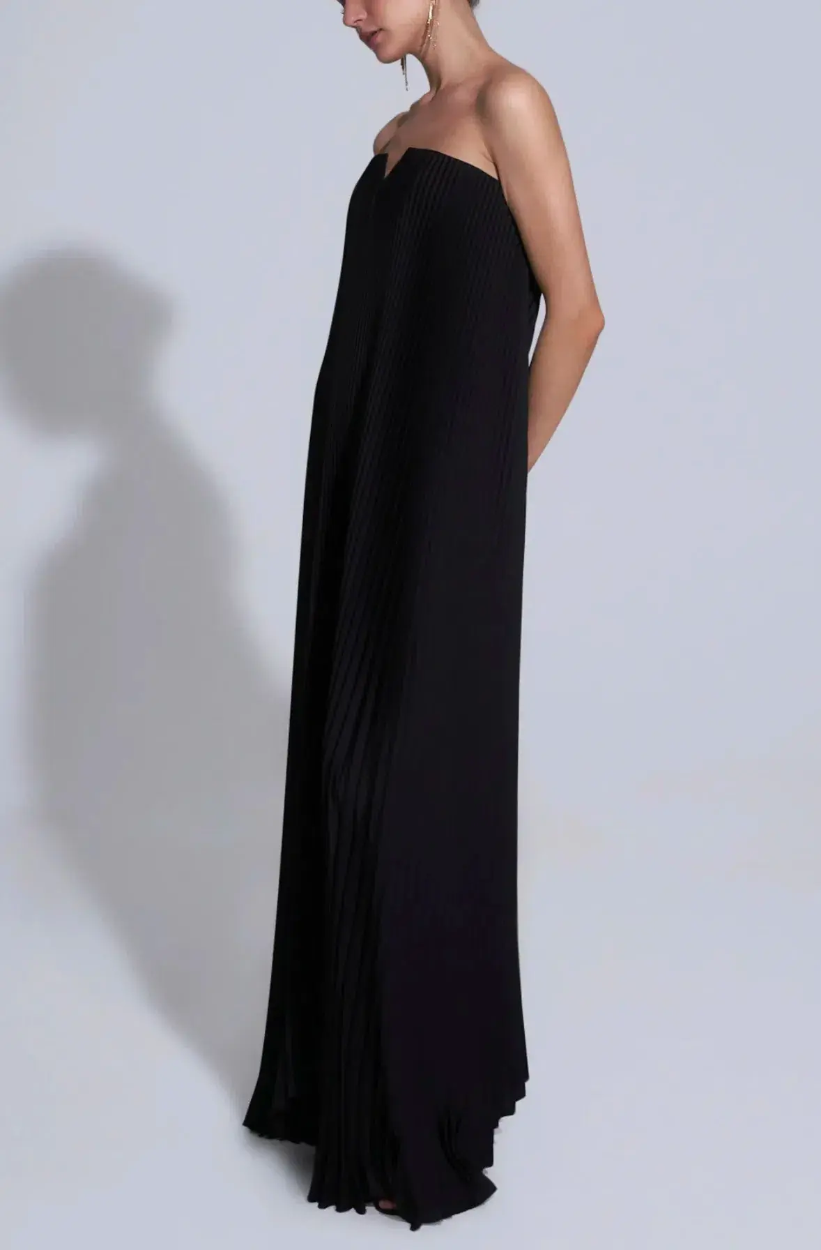 Lidee Black Tie Gown Noir Black Size 8  - Image 2