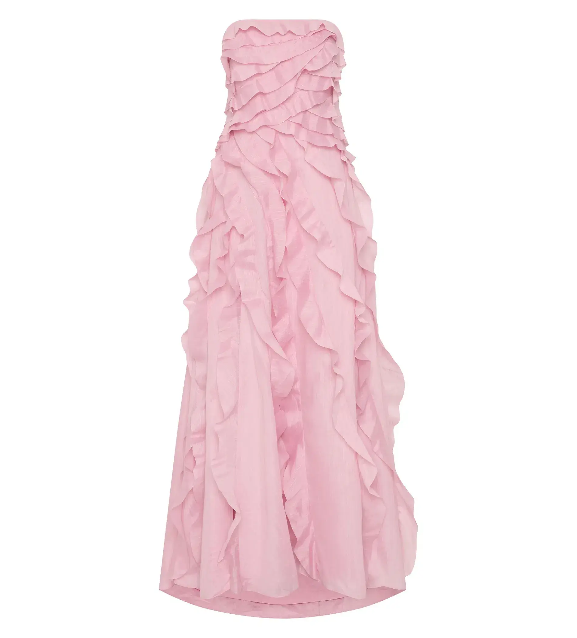 Aje Allaire Gown in Chalk Pink Size AU 6 - Image 4