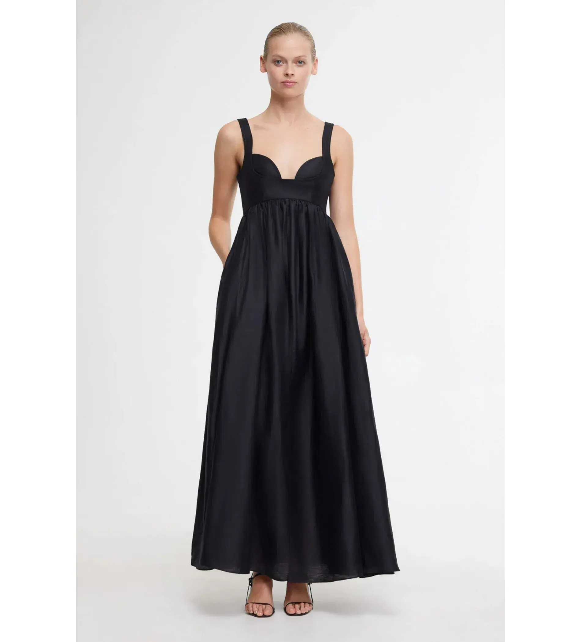 Acler Sandgate Black Dress AU 12  - Image 1
