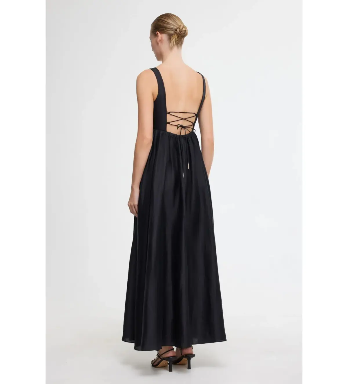 Acler Sandgate Black Dress AU 12  - Image 3