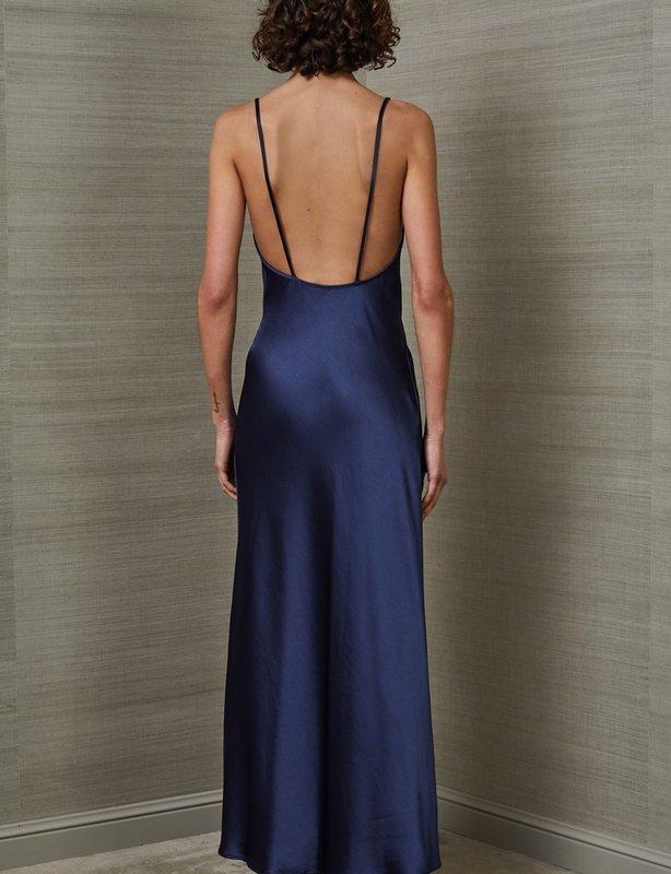 Bec & Bridge Mireille Midi Dress Navy Size 10 - Image 2