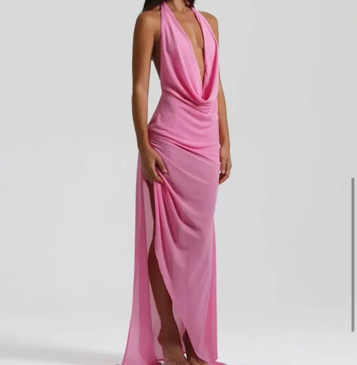 Natalie Rolt Anastasia Mini Dress in Pink Size 8 - Image 2