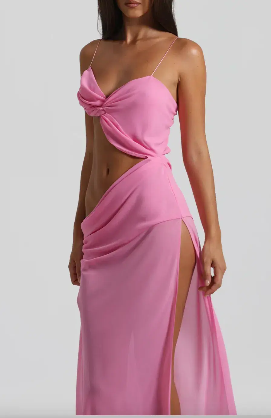 Natalie Rolt Dahlia Dress in Pink Size 8 - Image 2
