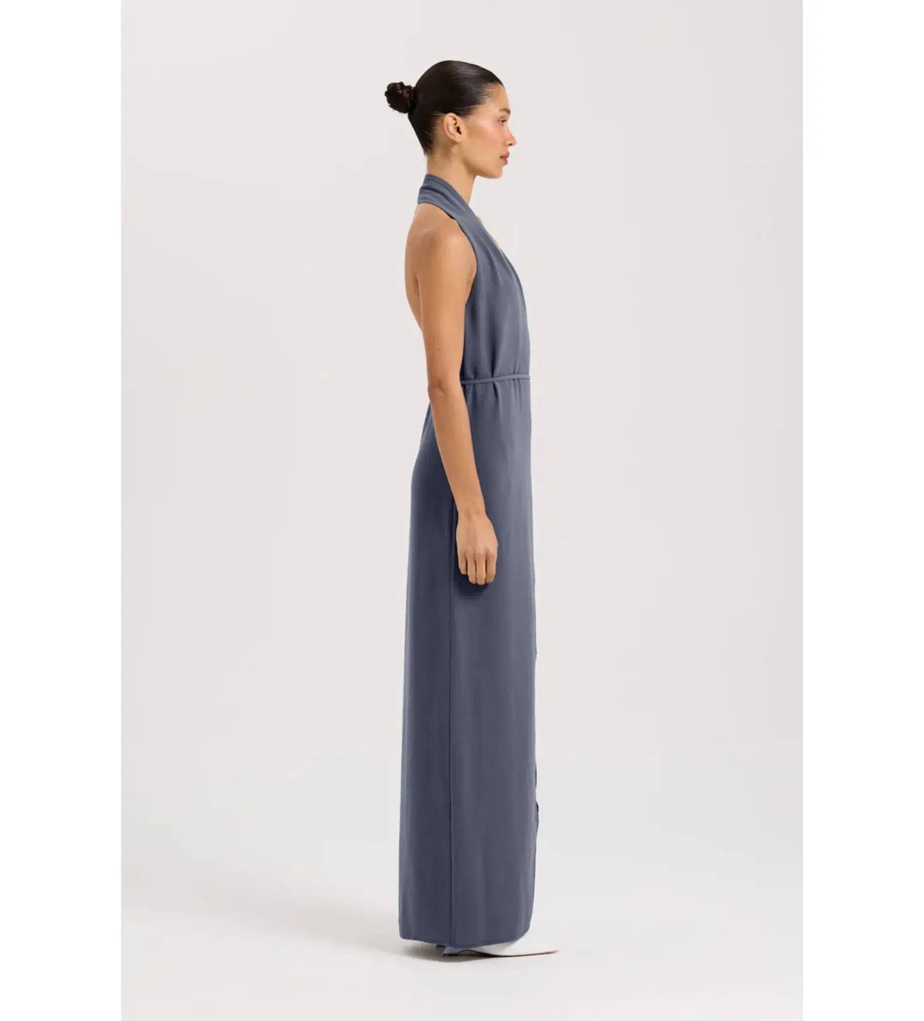 Henne Vida Maxi Dress Slate Size AU 6 - Image 6
