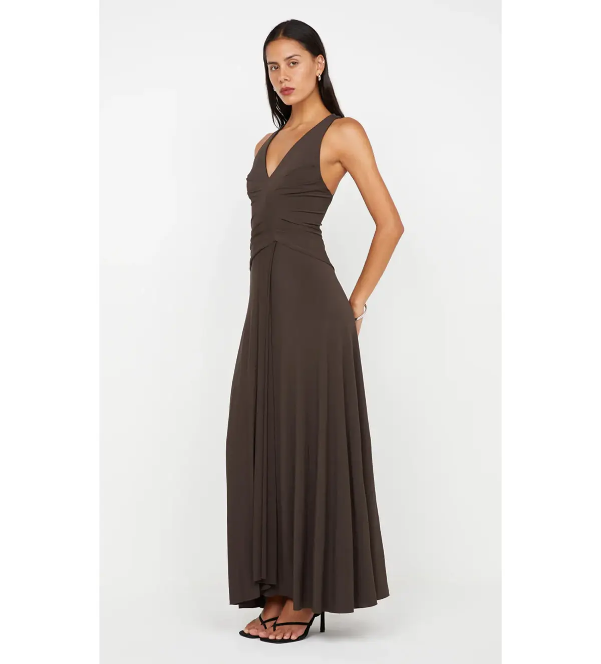 Bec & Bridge Greta Gown Twig Size AU 8 - Image 3