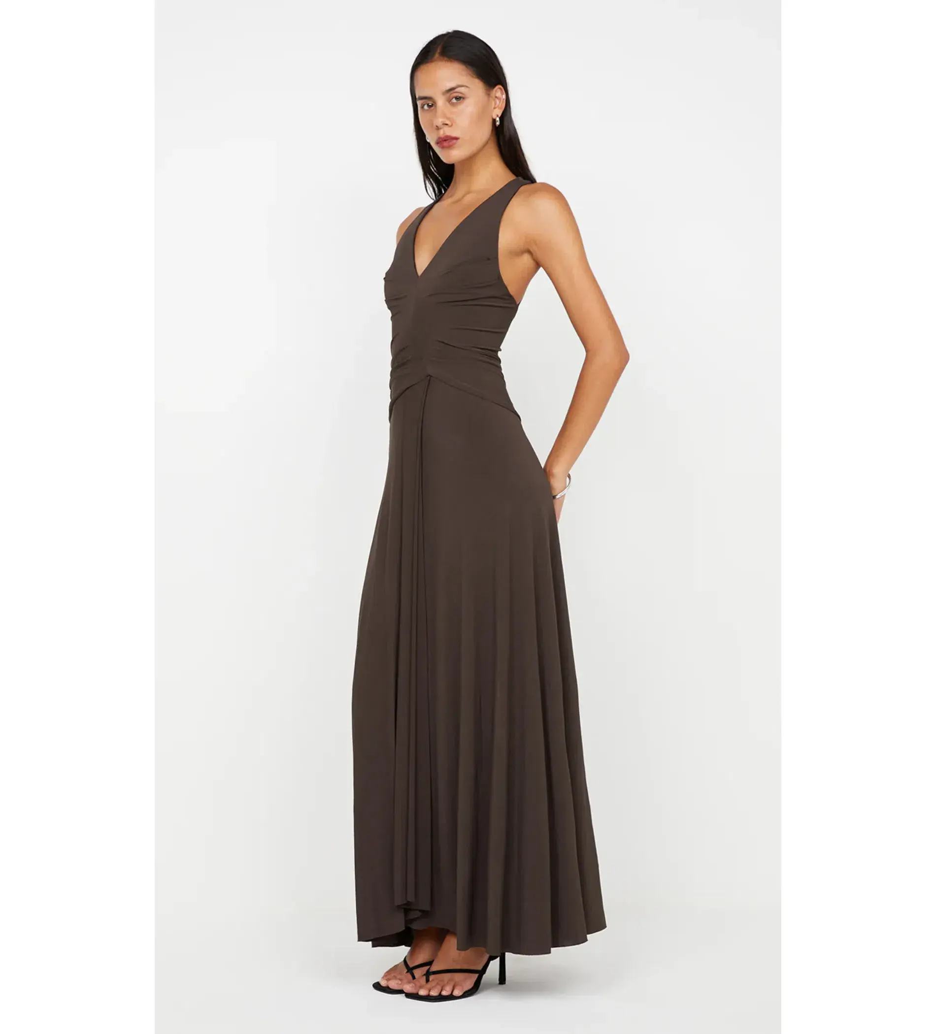 Bec & Bridge Greta Gown Twig Size AU 8 - Image 3