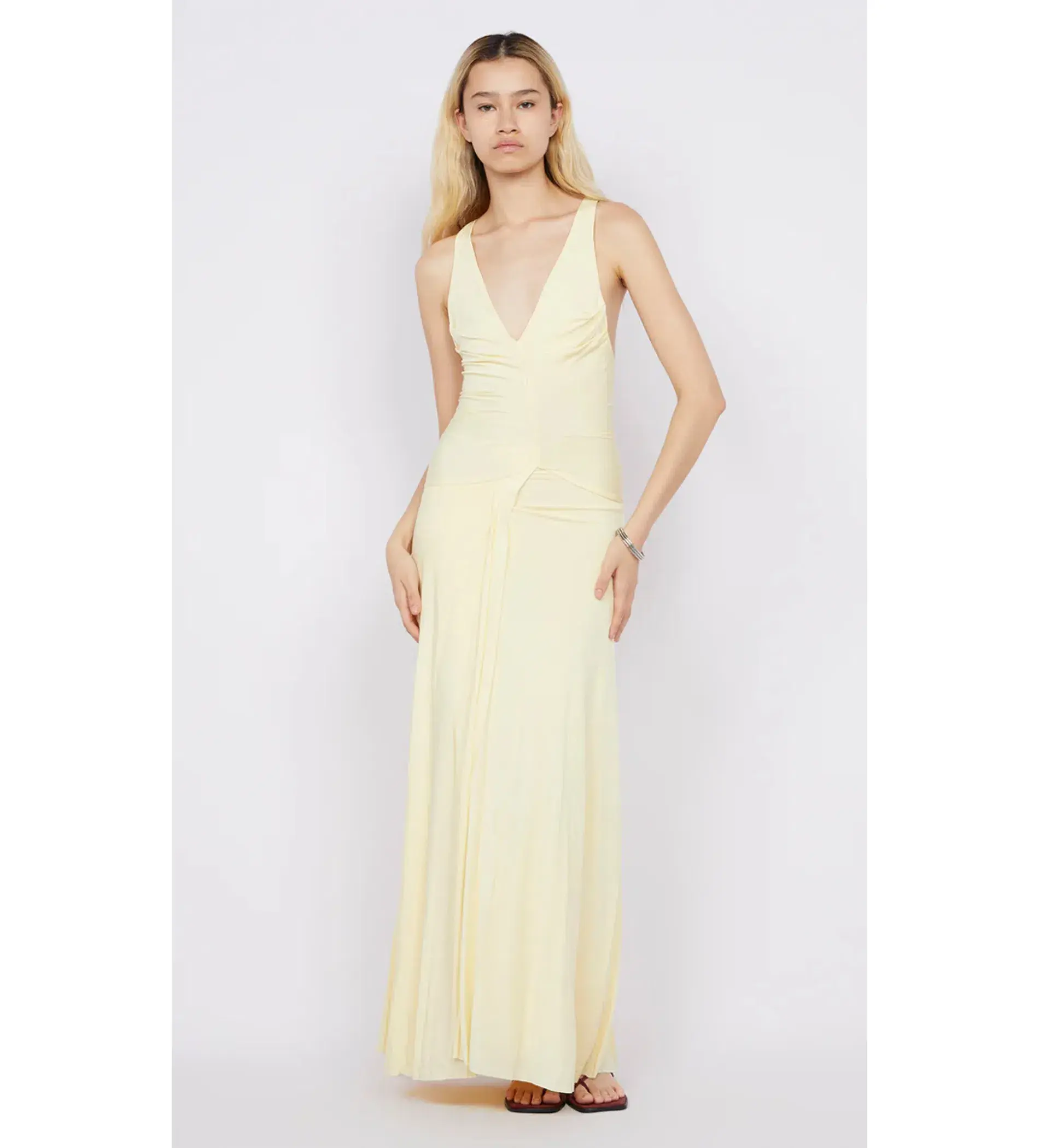 Bec & Bridge Greta Gown Butter Size AU 8 - Image 2