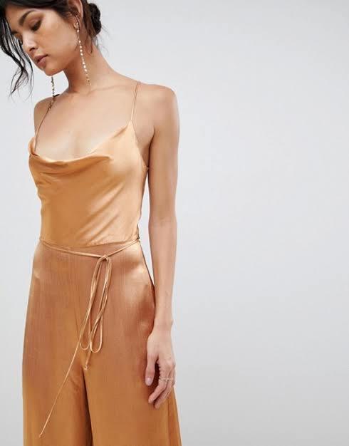 Bec & Bridge Feel the Heat Jumpsuit Cinnamon Size 6 - Image 2
