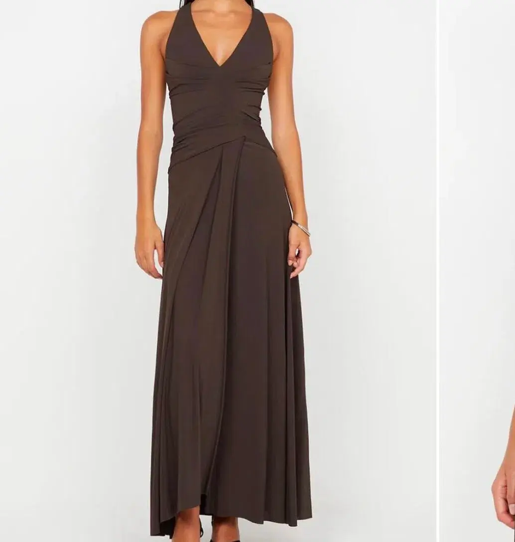 Bec & Bridge Greta Dress Twig Maxi Size AU 6 - Image 1